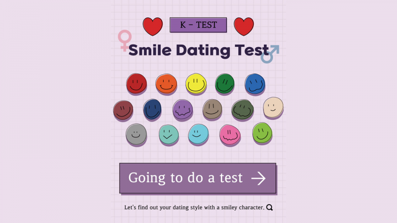 k test Smile Dating Test